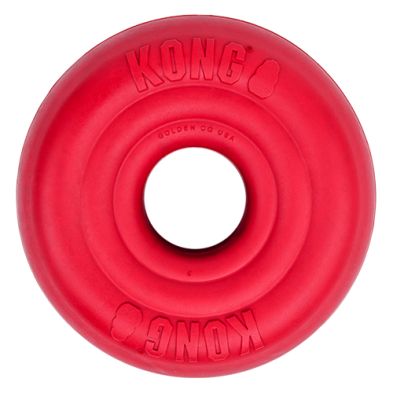 Kong -  Donut, jouet pour chien en forme de beigne résistant, format: Large/X-Large