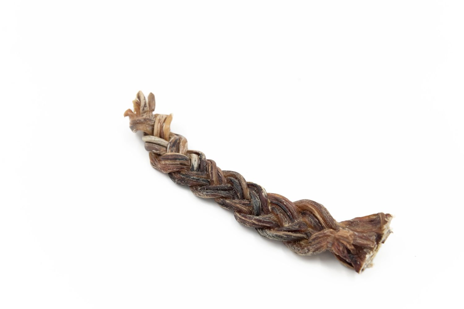 Vrac pour chien- Pizzle de porc tressé, format: 10 pouce