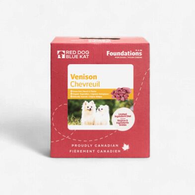 Red Dog Blue Kat - Cru Foundations, Chevreuil 4 x 1/4 LB (113g)