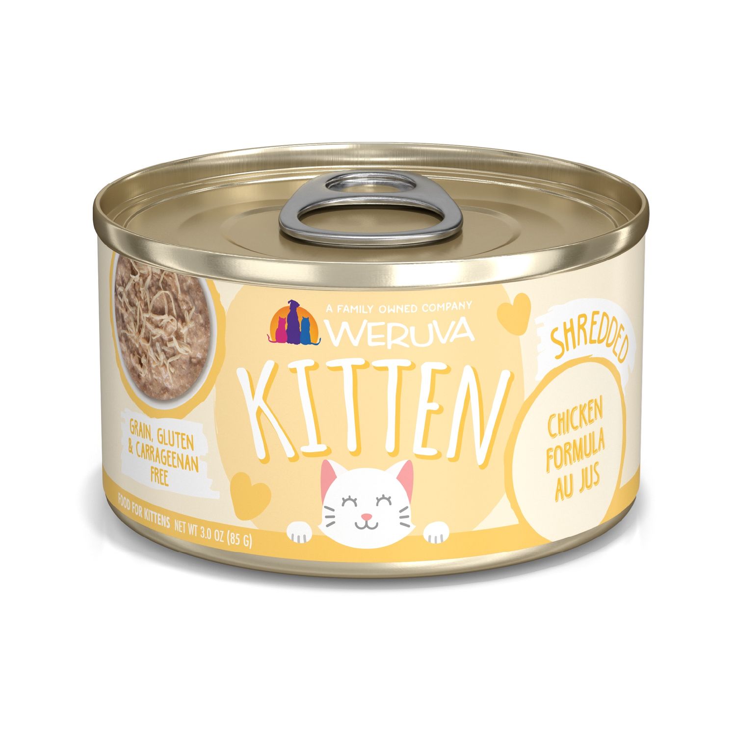 Weruva - conserve pour chaton,  émincé 3 oz