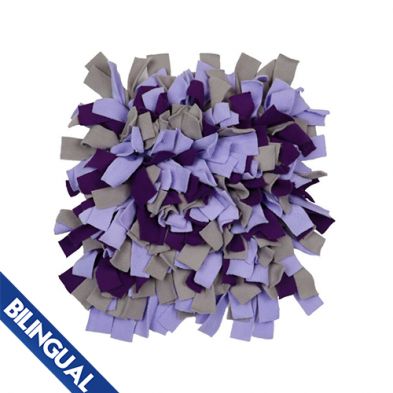 Foufou Brands - Tapis de fouille mauve carré