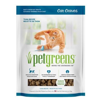 Bellrock- Petsgreens gâterie pour chat semi-humide,  ''cats crave'' 3oz