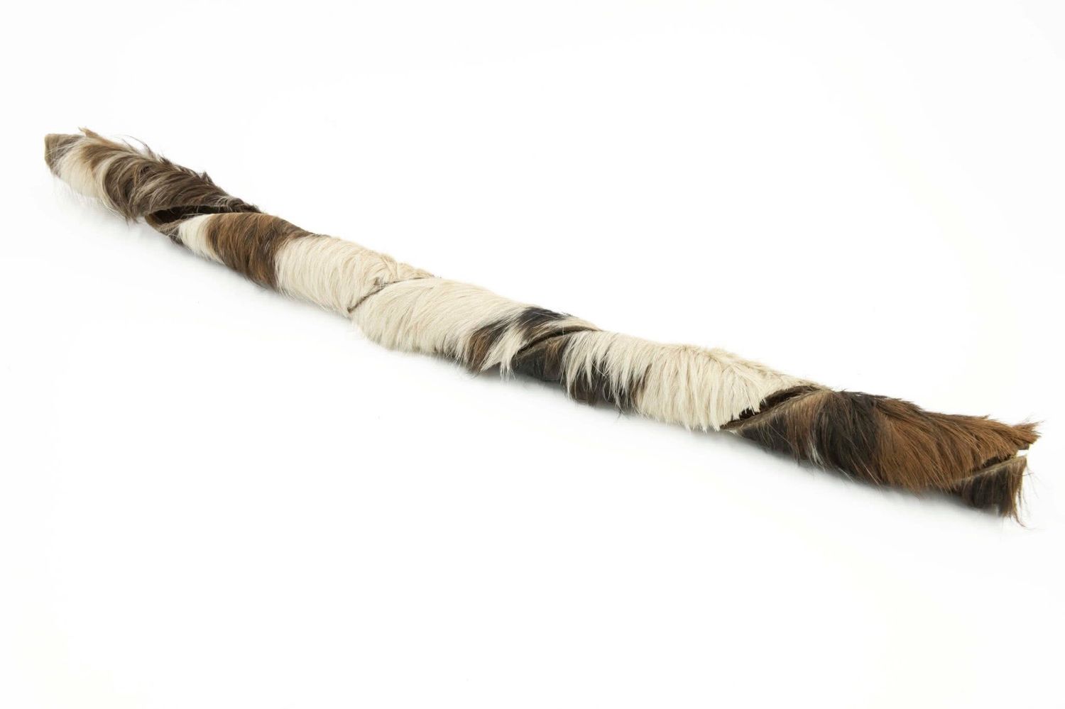 Vrac pour chien - Spirale de peau de boeuf avec poils, 18-20 po