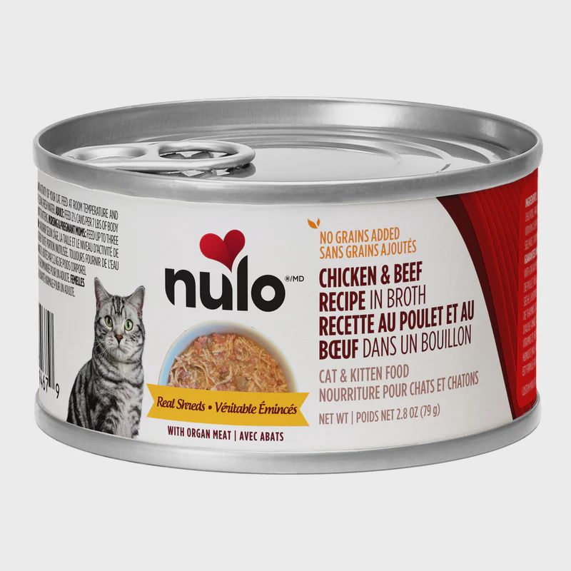 NULO- Conserve éffiloché avec abats en bouillon 2.8oz