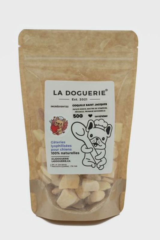 La Doguerie - Mélange Lyophilisé, Coquille Saint-Jacques, 50g