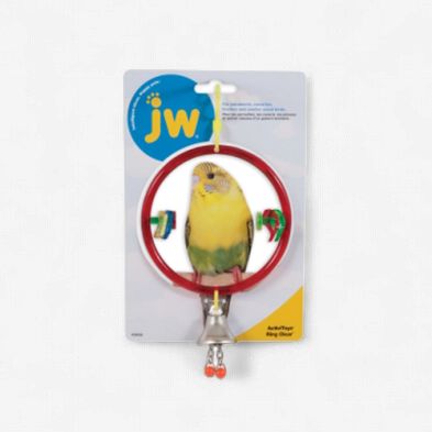 JW - Cloche avec perchoir ''activitoys'' pour oiseau