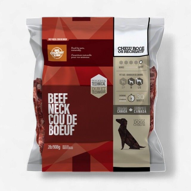 Big country raw -Cou de boeuf 2lbs