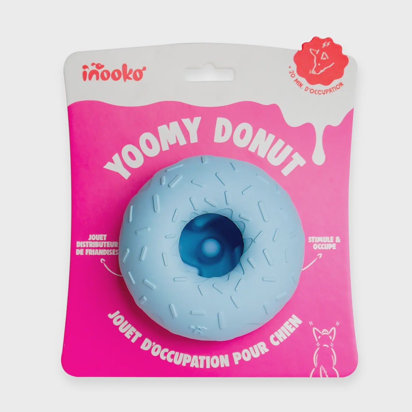 Inooko - Yoomy Donut, jouet a remplir en forme de beigne
