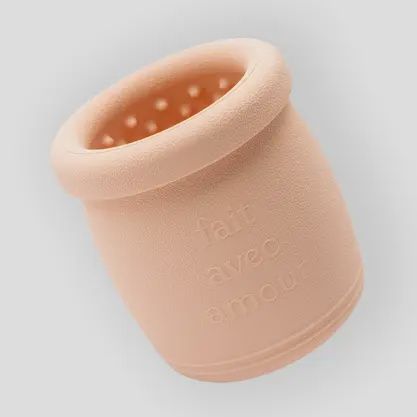 Inooko - Yoomy Pot, Jouet  a remplir en forme de pot couleur pêche