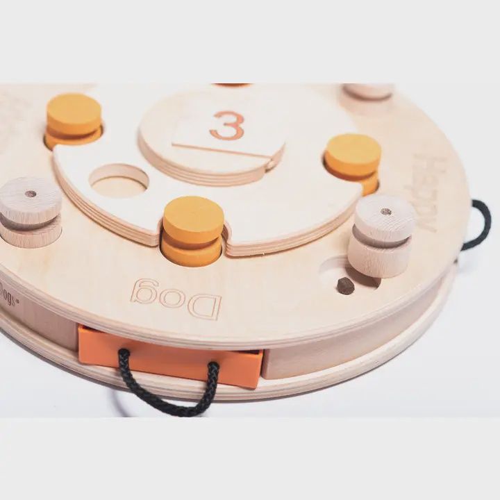 My Intelligent Pets- Casse-tête en bois gâteau de fête