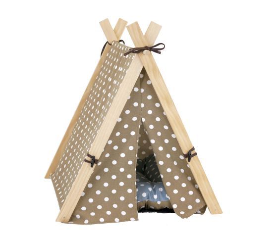 Bud'z -Tente Style "camping" à Chevrons