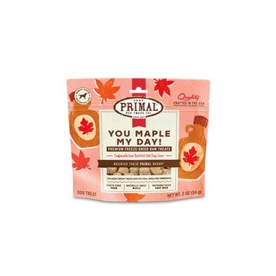 Primal -Gâterie lyophilisé '' Raw Crunchy'' 2oz