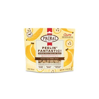 Primal -Gâterie lyophilisé '' Raw Crunchy'' avec lait de chèvre 2oz