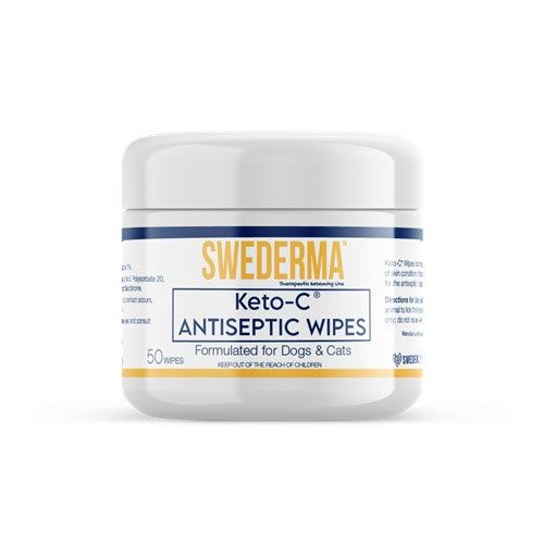 Swederma –Lingettes antiseptiques Keto-C – 50 unitées