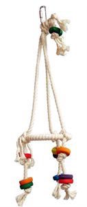 FunMax-Jouet pour oiseau, cotton pyramid 16''X4''