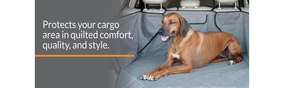 K&amp;H- Housse d'auto pour coffre arrière grise