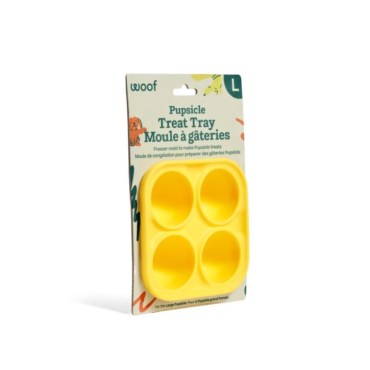 Woof Pet- Moule à gâteries Pupsicle Petit jaune