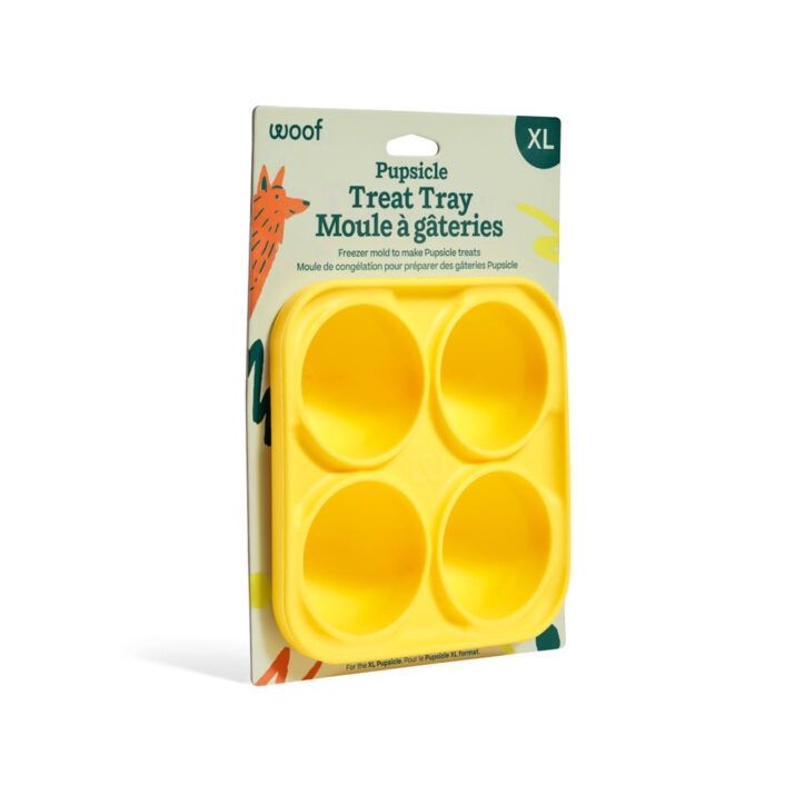 Woof Pet- Moule à gâteries Pupsicle Petit jaune