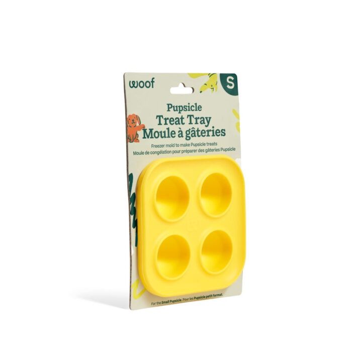 Woof Pet - Moule à gâteries Pupsicle, jaune, format: Petit