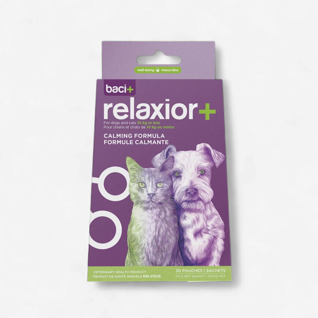 Baci+ -Relaxior pour chien &amp; chat 30gr, Size: moins de 10kg