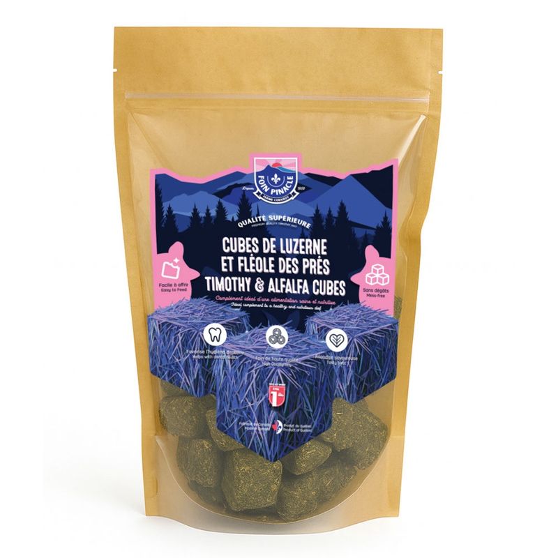 Foin Pinacle - Cubes foin comprimés  -1 lb