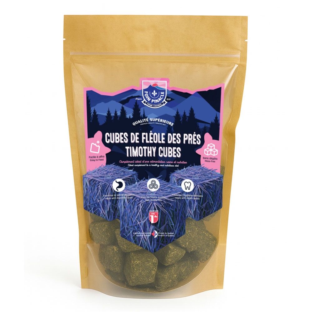 Foin Pinacle - Cubes foin comprimés  -1 lb
