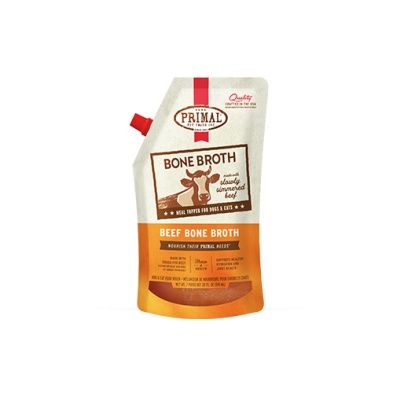 Primal - Bouillon de boeuf pour chat et chien - 20oz
