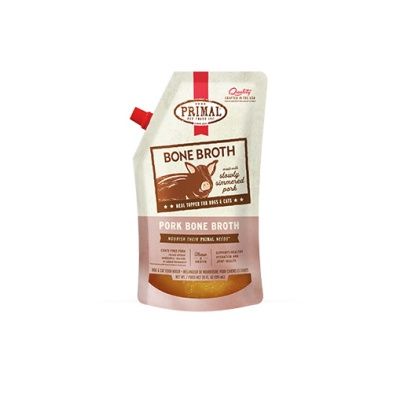 Primal - Bouillon de porc pour chat et chien - 20oz
