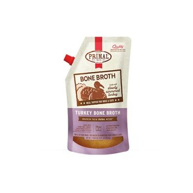 Primal - Bouillon de dinde pour chat et chien - 20oz