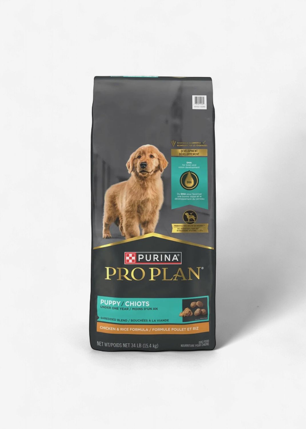 ProPlan - Chiot, Poulet &amp; Riz avec bouchés a la viande, format: 2.72kg