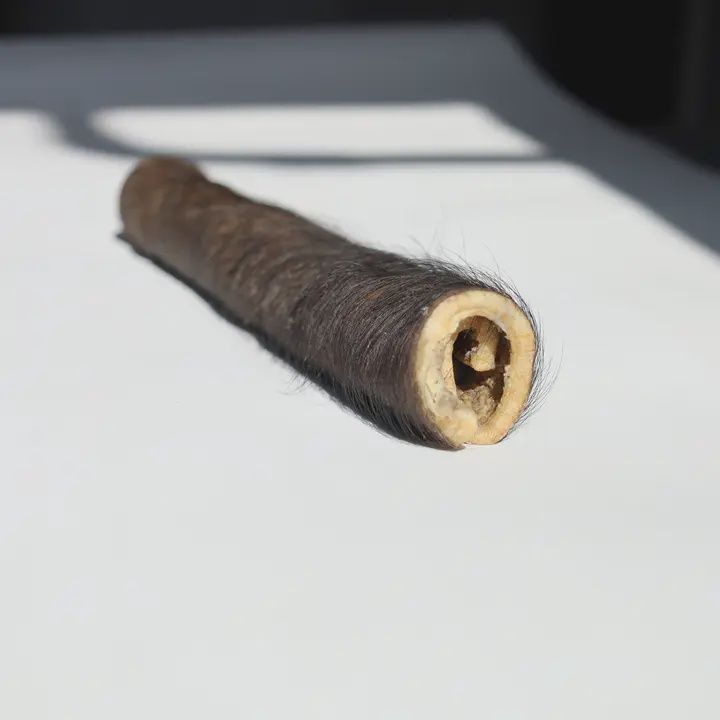 Vrac pour chien - Rouleau de peau de boeuf poilu