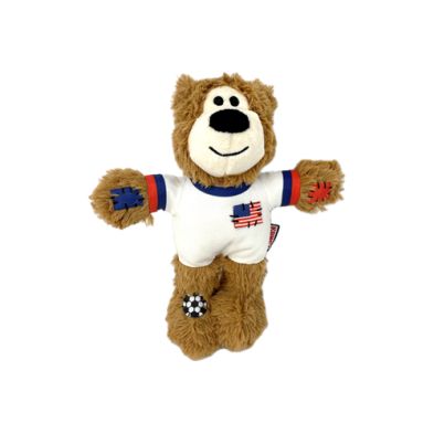 Kong - Wild Knots, Ourson avec corde thème soccer, Fifa, moyen