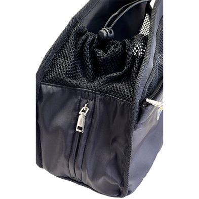 Goo Eez - Sac de transport à bandoulière de voyage, Noir