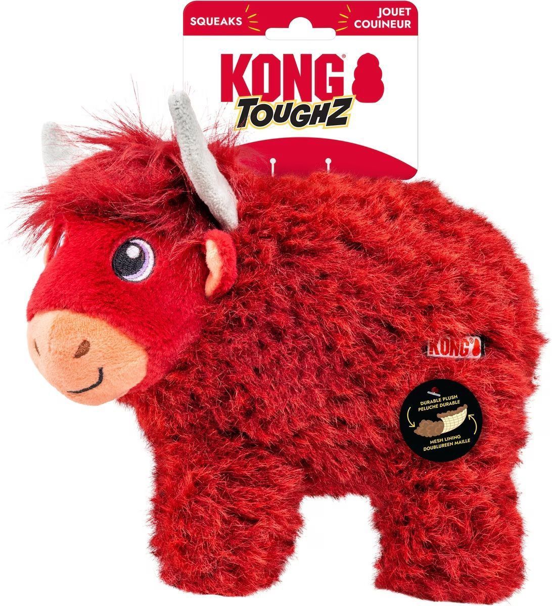 Kong - Toughz - peluche moyenne en forme d'animaux