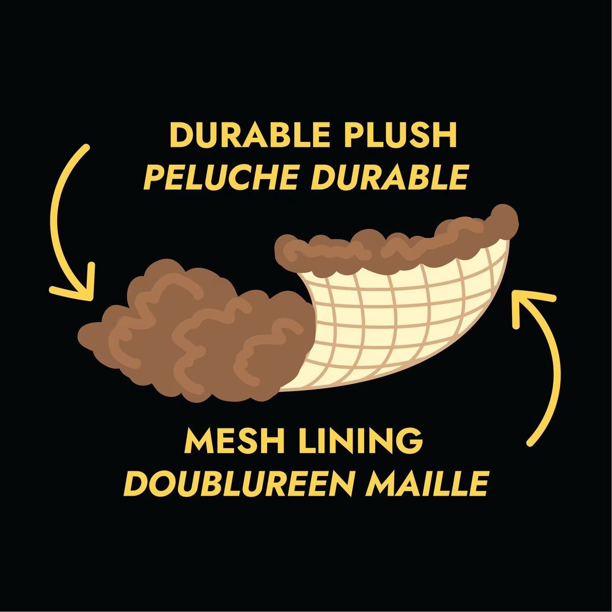 Kong - Toughz - peluche moyenne en forme d'animaux