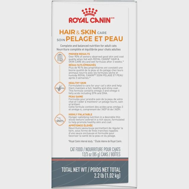 Royal Canin - Chat soin du pelage &amp; peau bouchées en tranches