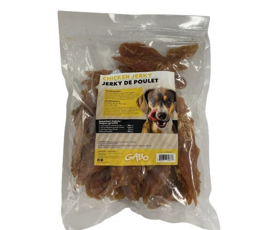 Gabo - Gâteries Pour Chien Jerky de Poitrine de Poulet