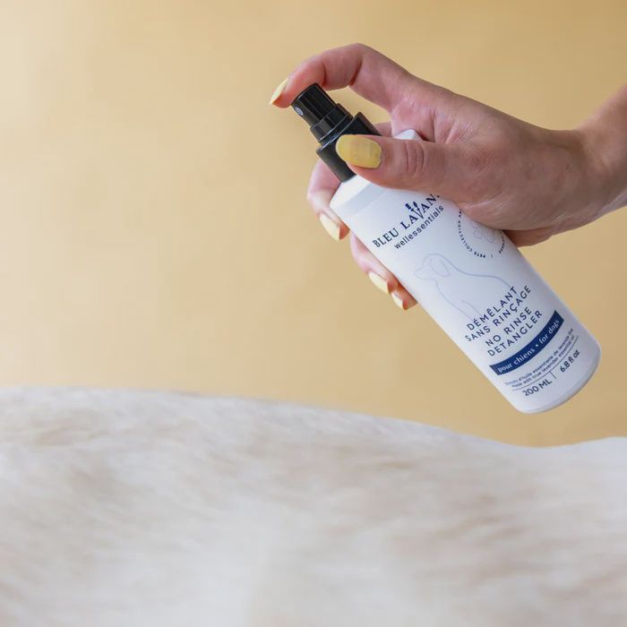 Bleu Lavande - Démêlant sans rinçage pour chiens, 200ml
