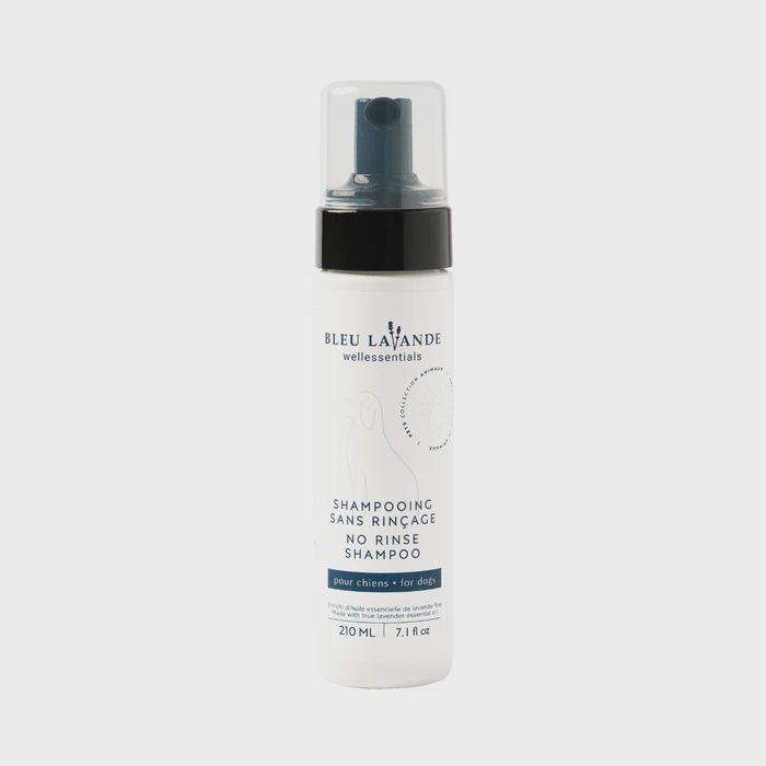 Bleu Lavande - Shampooing sans rinçage pour chiens, 210ml