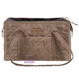 Sherpa -Sac de transport et tapis convertibles pour animaux , marron bois flotté, moyen