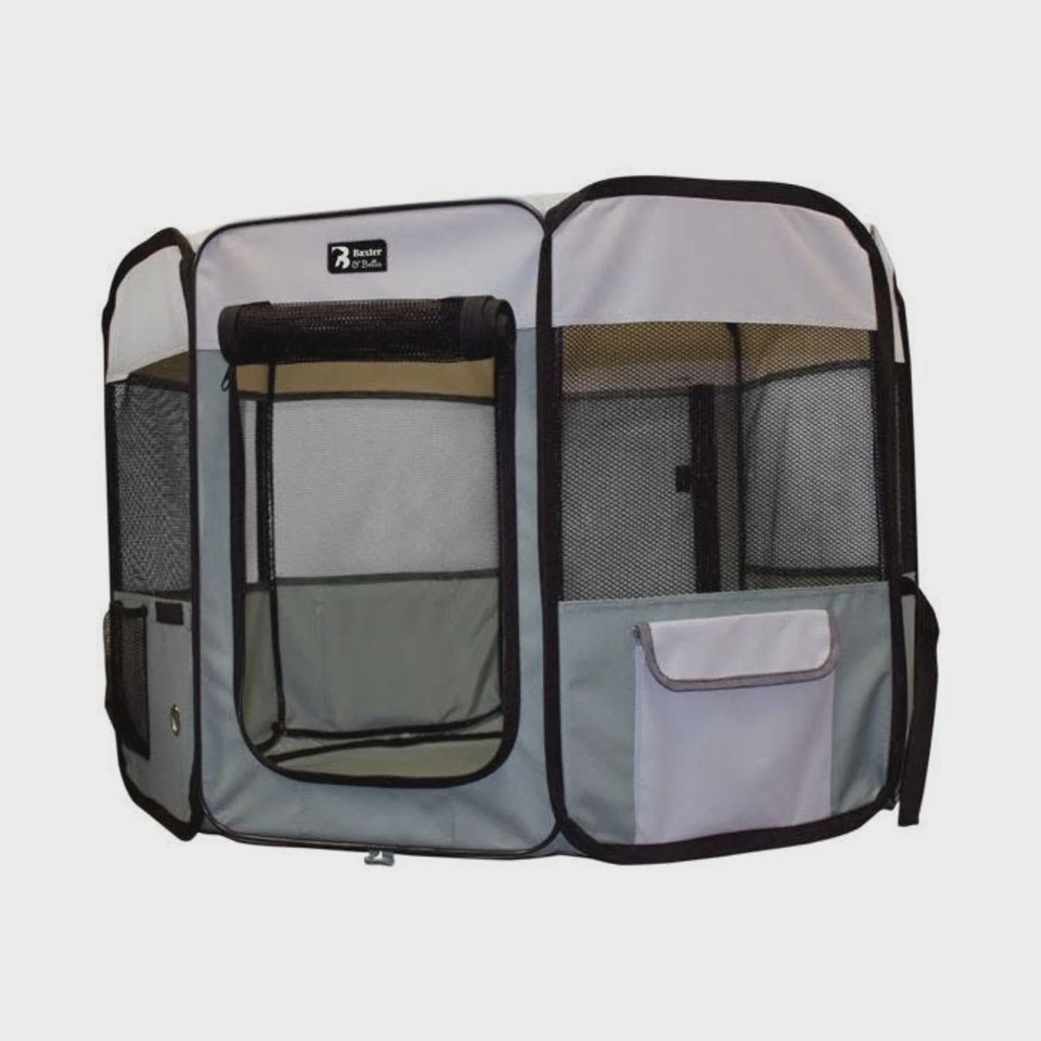 Baxter &amp; Bella - Voyage - Parc souple pliant, format: Petit (36''x36''x24'')