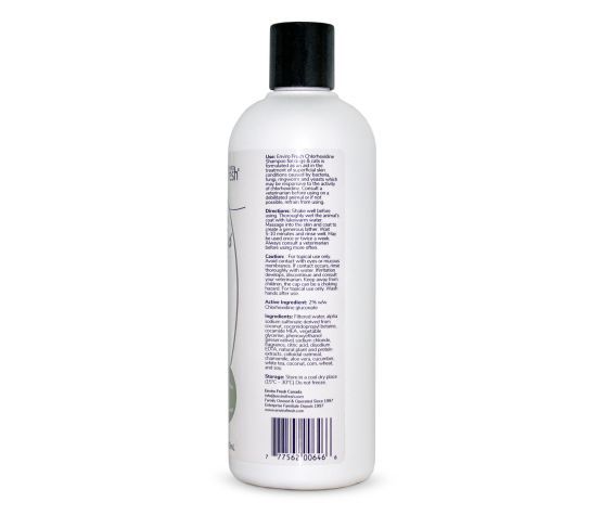 EnviroFresh - Shampooing Pour Chien, Anti-démangeaisons Avec Chlorhexidine 380ml