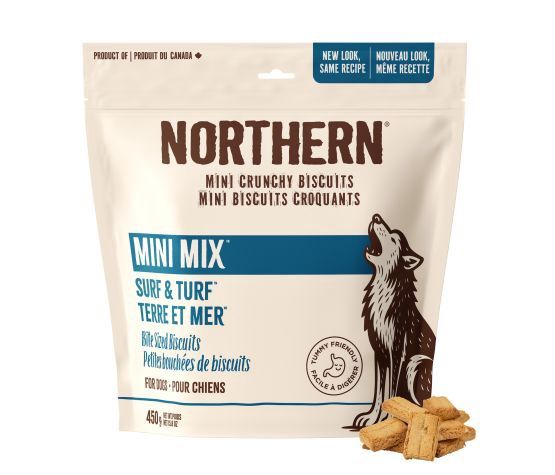 Northern -Mini Mix, Biscuits croquants pour chien