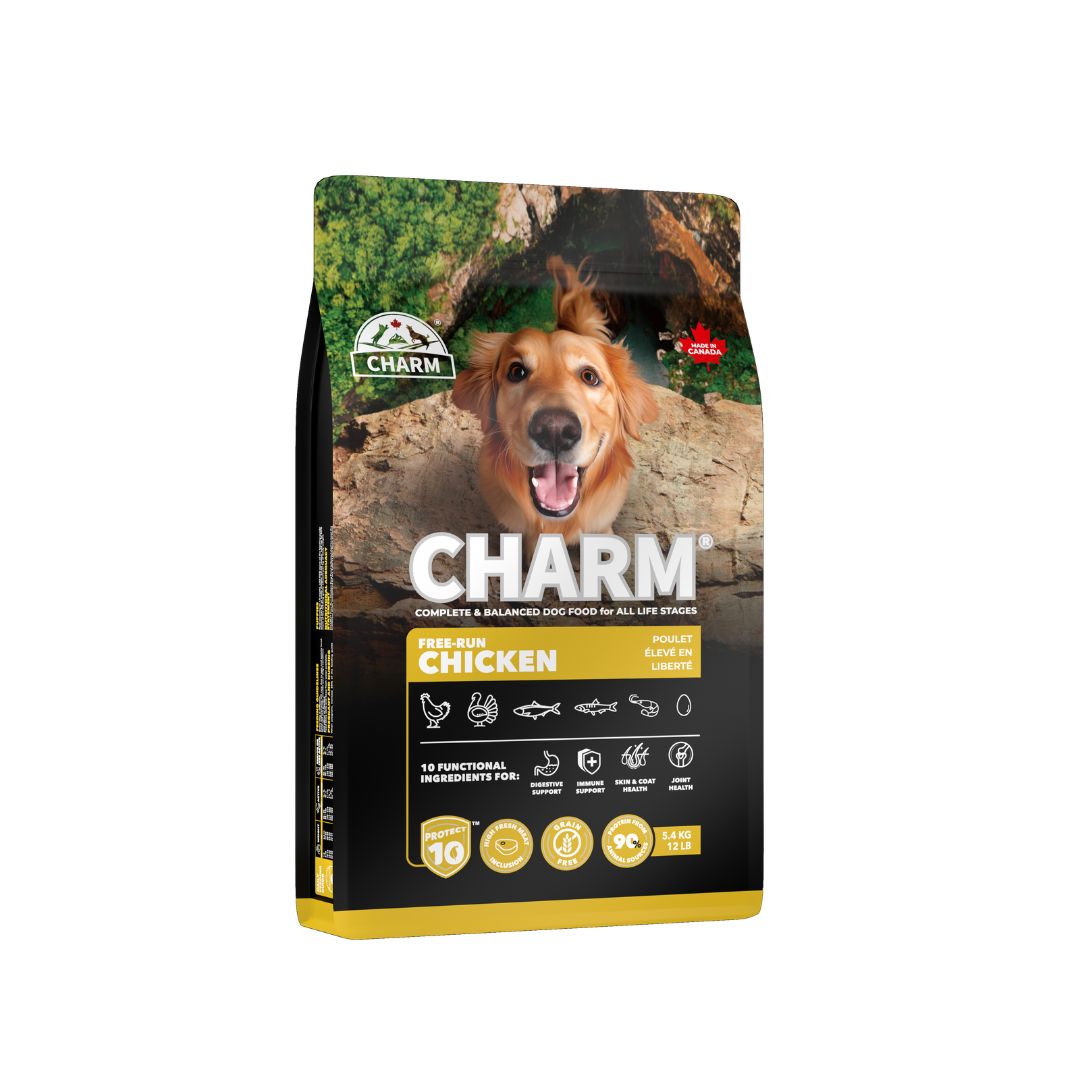 Charm - Poulet élevé en liberté - Nourriture pour chien, taille: 2kg