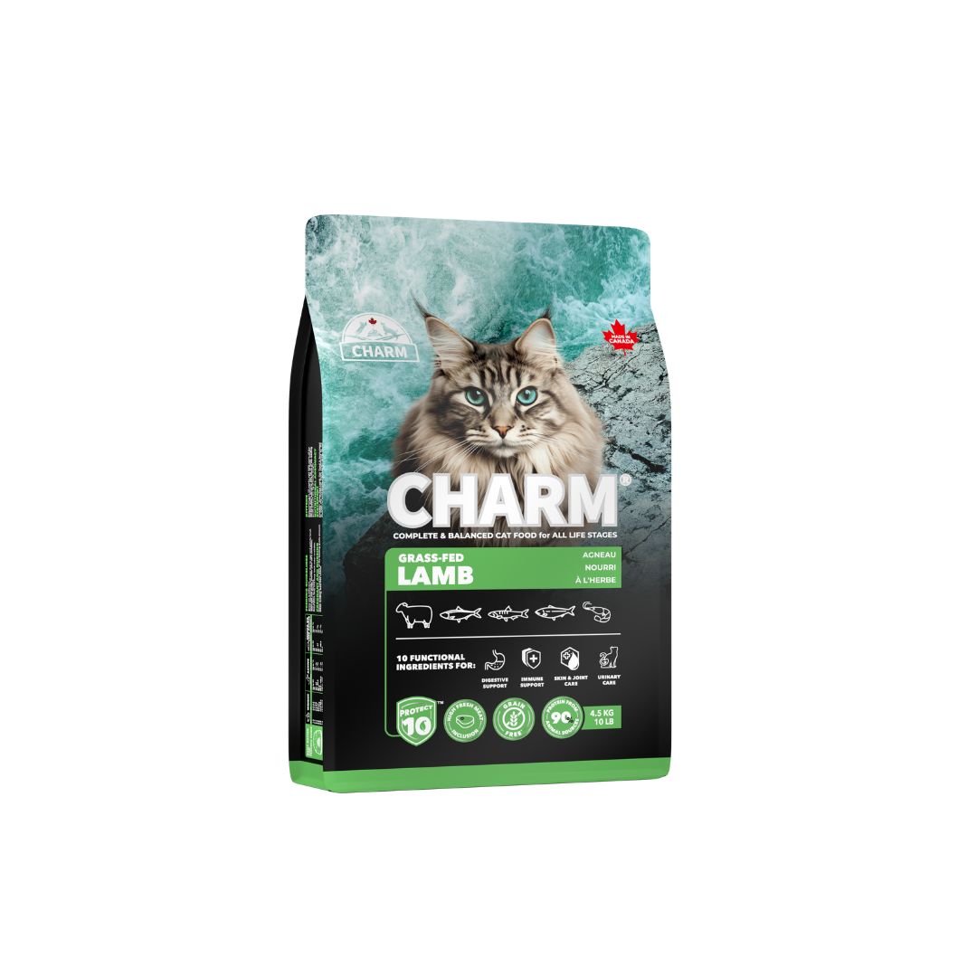 Charm - Agneau nourri à l'herbe - Nourriture pour chat, taille: 1.5kg
