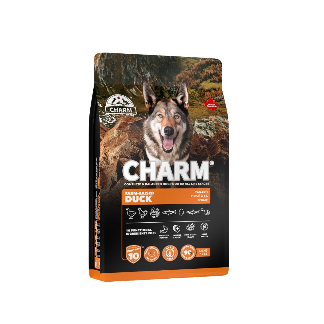 Charm - Canard élevé à la ferme - Nourriture pour chien, taille: 2kg