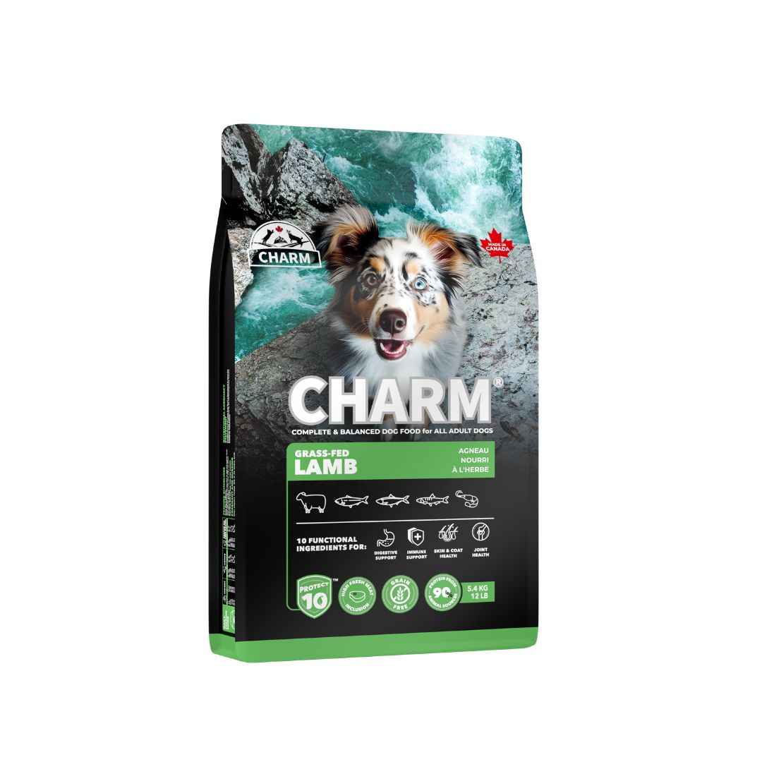 Charm - Agneau nourri à l'herbe - Nourriture pour chien, taille: 2kg