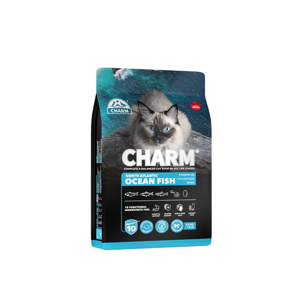 Charm - Poisson de l'atlantique nord ,nourriture pour chat, taille: 1.5kg