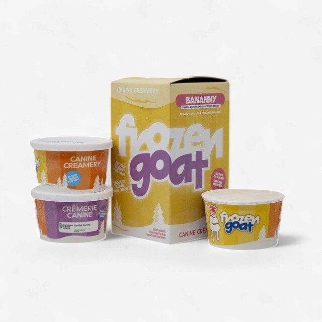 Big Country Raw - Yogourt Glacée au Lait de Chèvre Bananny - 300ml