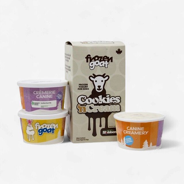 Big Country Raw - Yogourt Glacée au Lait de Chèvre Cookies N Cream - 300ml